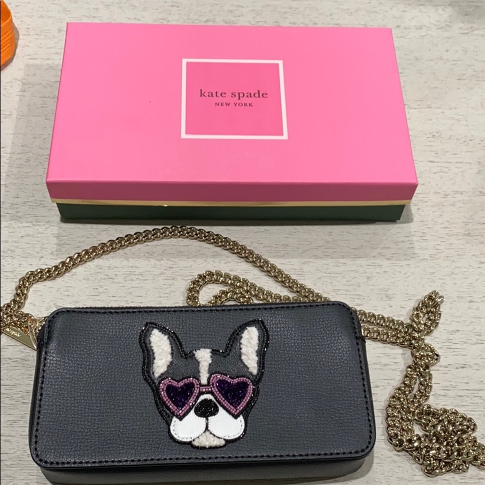 Kate Spade Bulldog double-zip mini crossbody